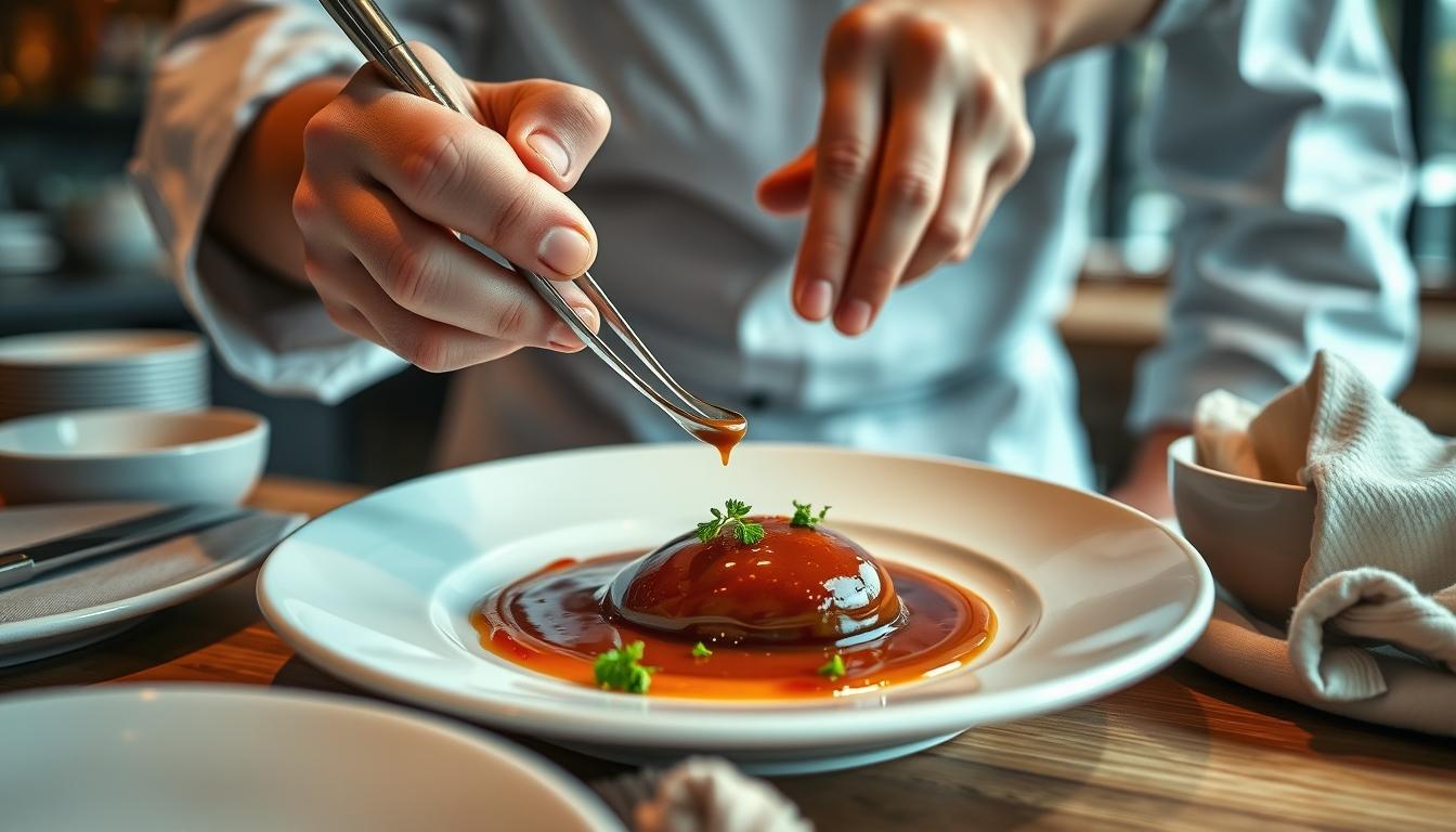 Measured baking ingredients prepared on a counter